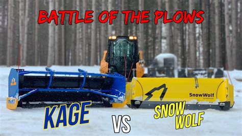 skid steer snow pusher vs plow|snow plough or plow.